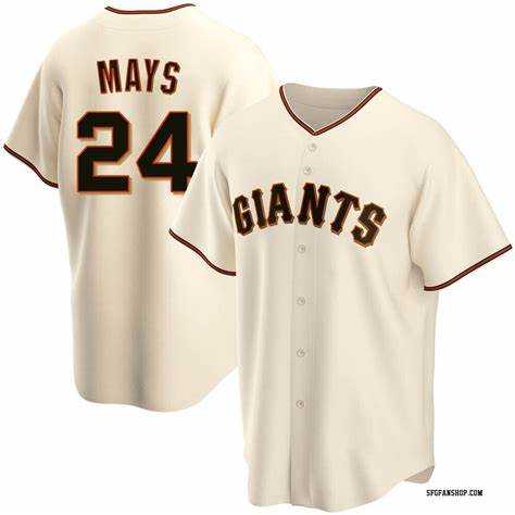 Mens San Francisco Giants #24 Willie Mays Cream Cool Base Stitched Baseball Jersey Dzhi->san francisco giants->MLB Jersey